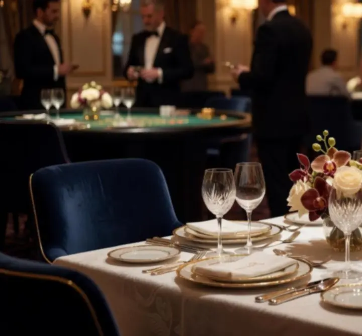 Strefa VIP w restauracji połączonej z kasynem w Nocnej Strefie